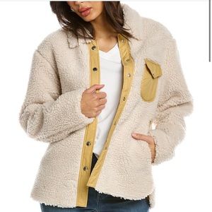 Rag & Bone Elliot High Pile Fleece Jacket NWT Size Large